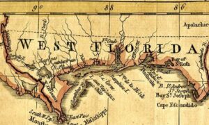 Old NW Florida Map